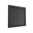 BAILLINDUSTRIE - Grille de reprise à ailettes droites 600x600 Anthracite