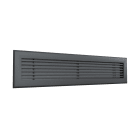 BAILLINDUSTRIE - Grille reprise linéaire 600x150 Anthracite
