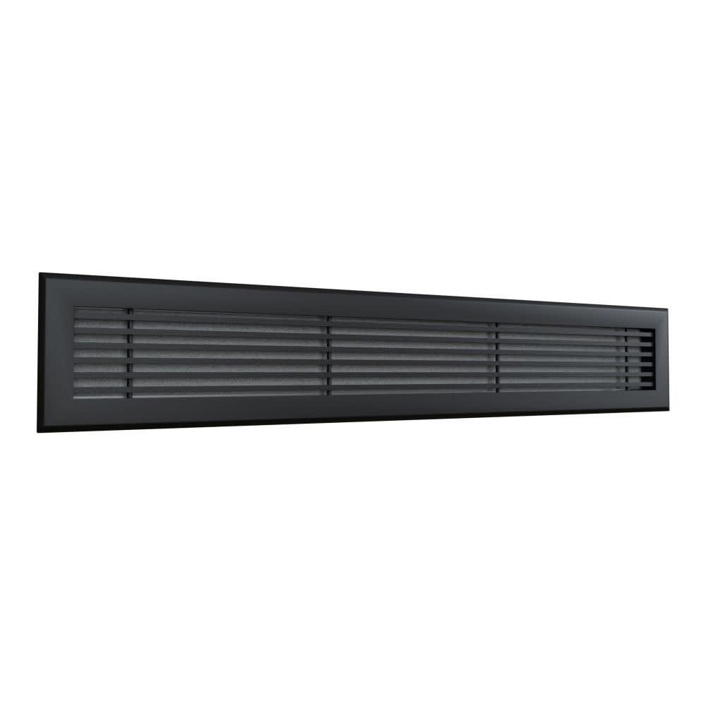 BAILLINDUSTRIE - Grille reprise linéaire 800x150 Noir mat