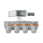 BAILLINDUSTRIE - Pack de régulation à 2 zones thermostat Anthracite comprenant :