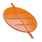 BAILLINDUSTRIE - Volet de réglage de débit en ABS de diamètre 250 mm pour plénum prêt-à-poser