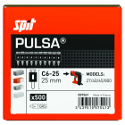 Spit - Clou C6 25 + gaz