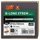Spit - B-LONG XTREM 10X100/50F tête fraisée