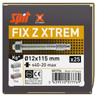Spit - FIX Z XTREM 12X115/40-20