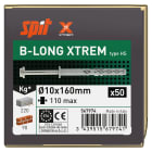 Spit - B-LONG XTREM 10X160/110HS tête hexagonale