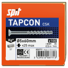 Spit - TAPCON CSK 5X60/25 tête fraisée