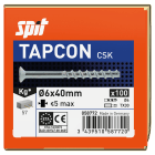 Spit - TAPCON CSK 6X40/5 tête fraisée