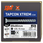 Spit - TAPCON XTREM CSK 8X80/35-15 tête fraisée