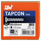 Spit - TAPCON PAN 5X50/15 tête bombée