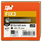 Spit - FIX3 12X160/85-70