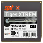 Spit - Tige XTREM multicônes M12X205 ZN CL8.8