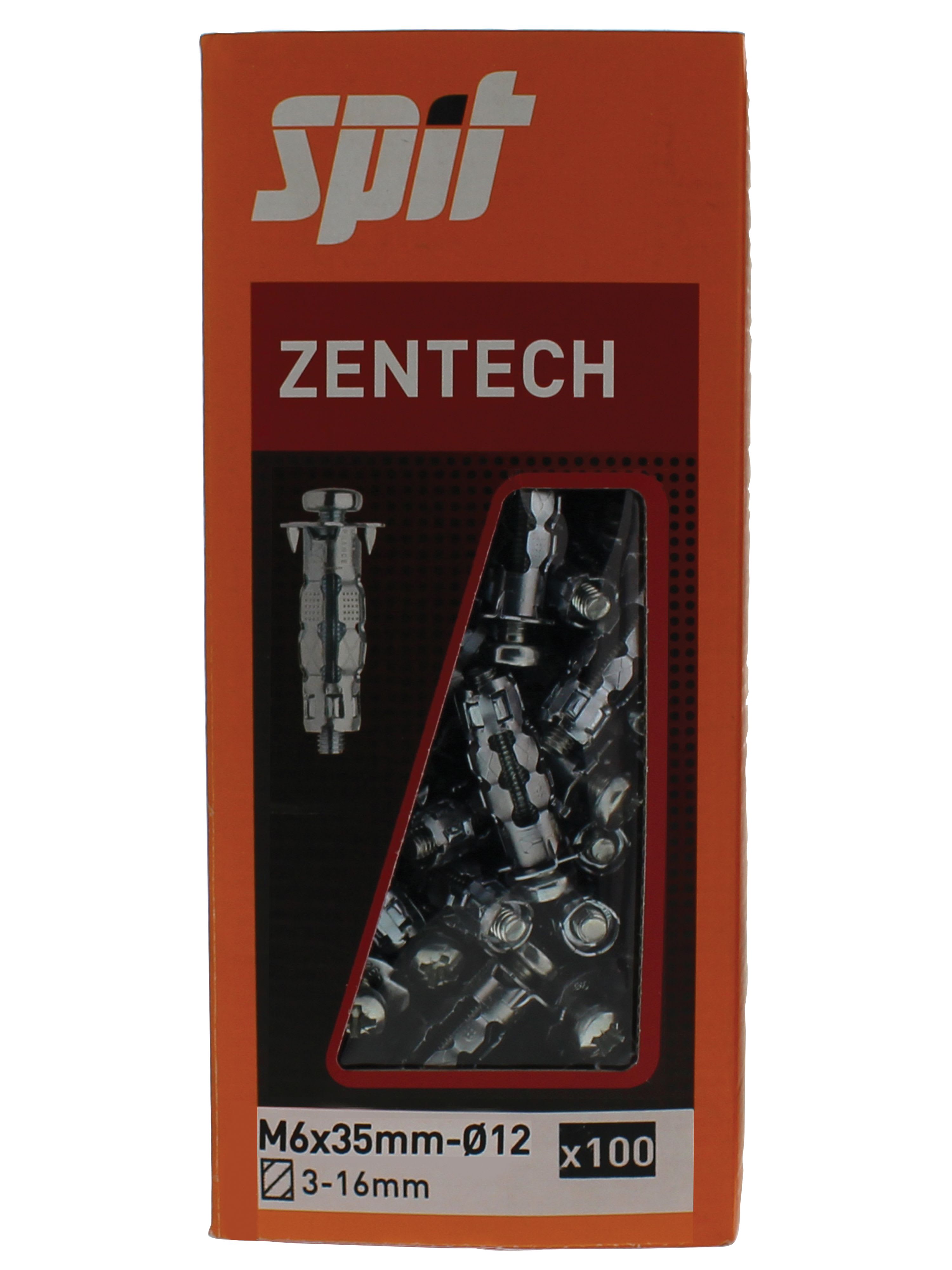Spit - ZENTECH 6X35-13 + vis