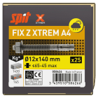 Spit - FIX Z XTREM 12x140/65-45 A4