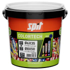 Spit - COLORTECH 6x35 & 8x50 sans vis SEAU/300