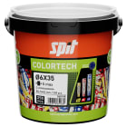 Spit - COLORTECH 6X35 +vis TP SEAU/250