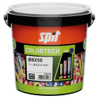 Spit - COLORTECH 8X50 sans vis SEAU/200