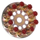 Spit - Charge disque 6.3/16 rouge (forte)