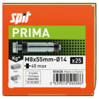 Spit - PRIMA M8X55/40 + vis