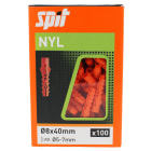Spit - NYL 8X40 sans collerette