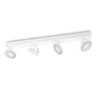 Philips - Clockwork Spot barre tube LED 4x4W 827 Gradable 4x500lm Blanc