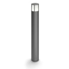 Philips - Stock Potelet LED 6W 827 600lm IP44 25000h Anthracite