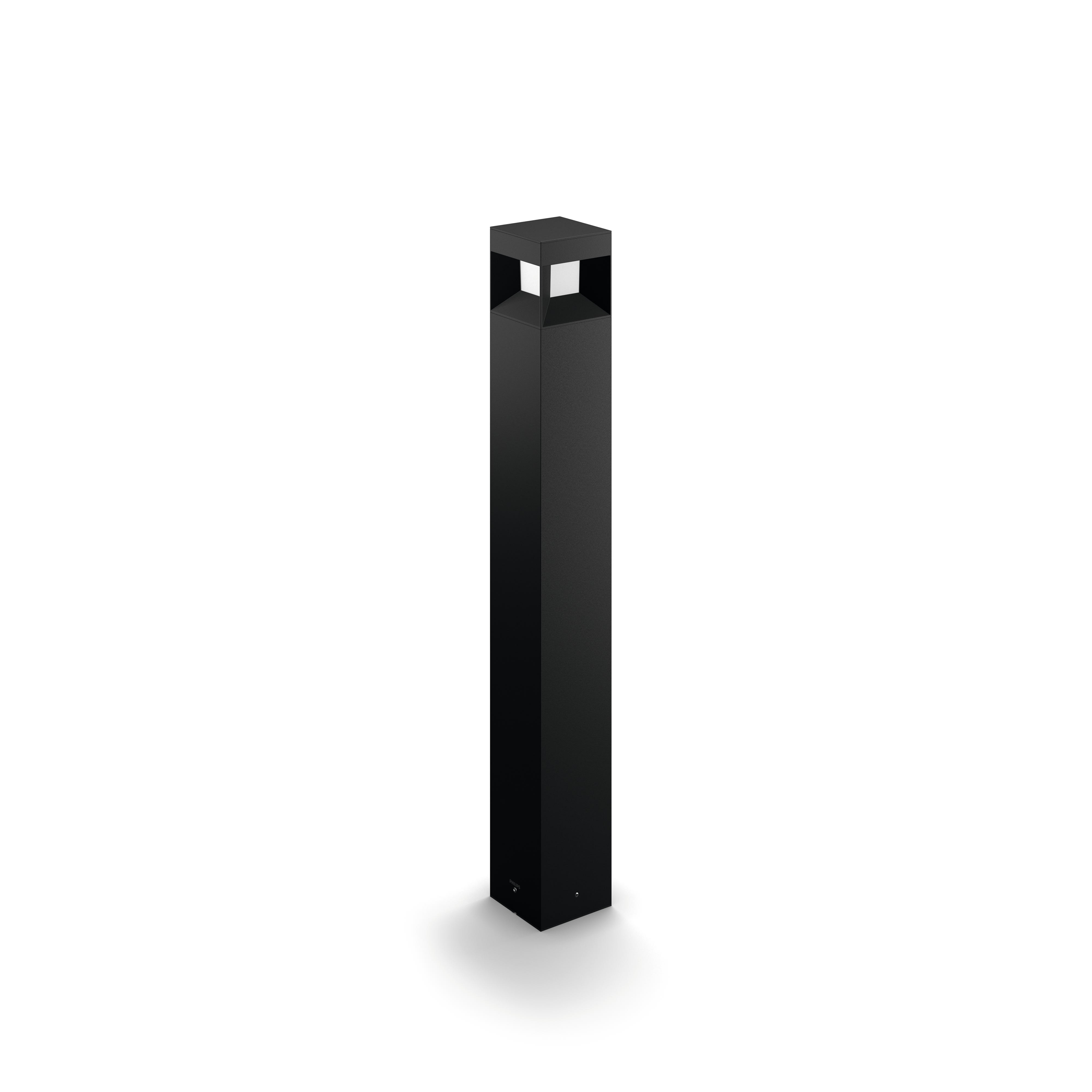 Philips - Parterre Potelet LED 8W 827 800lm IP44 25000h Noir