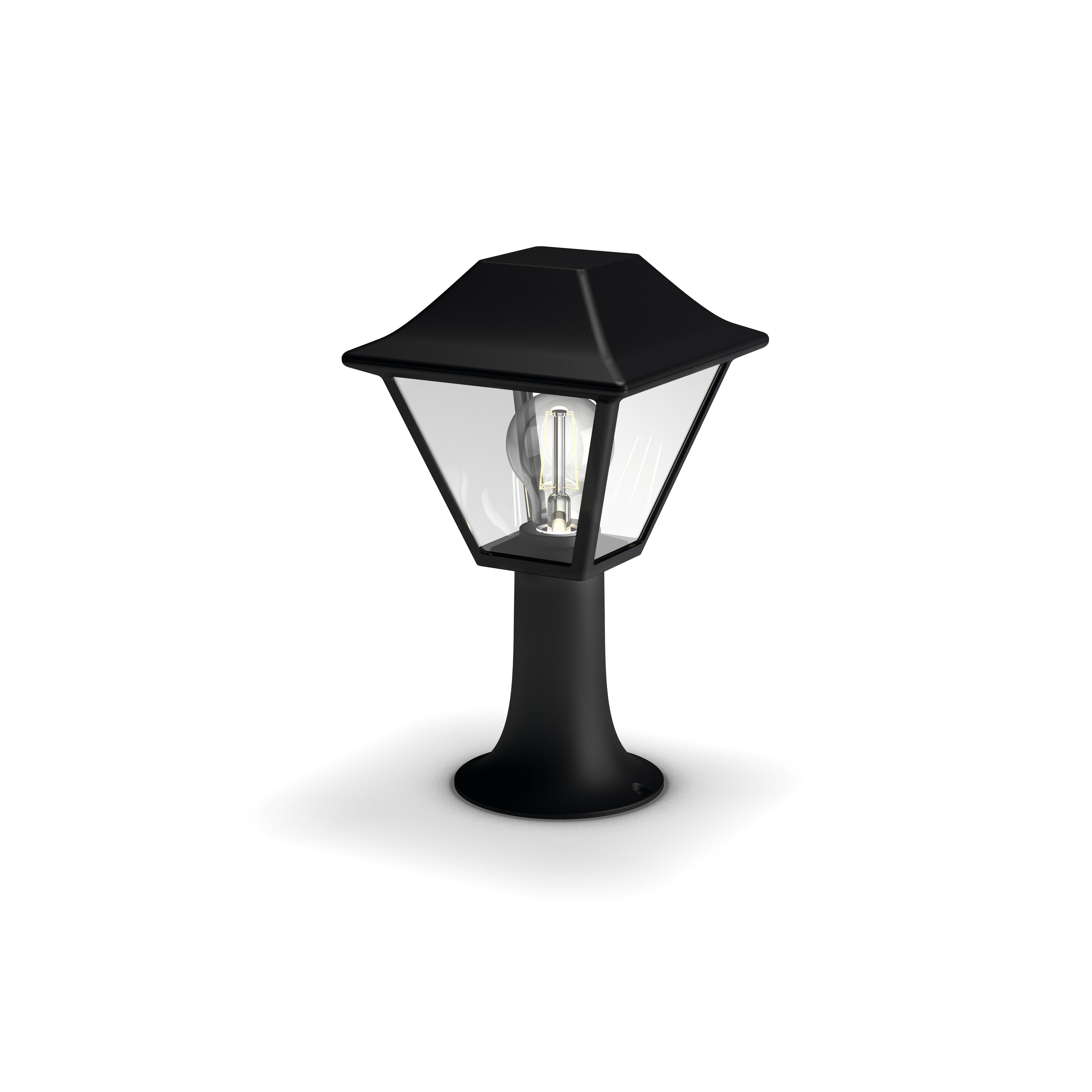 Philips - Alpenglow Borne Retrofit max. 60W E27 IP44 Noir