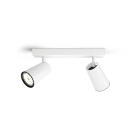 Philips - Paisley Spot barre tube Retrofit max. 2x5,5W GU10 Blanc