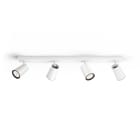 Philips - Paisley Spot barre tube Retrofit max. 4x5,5W GU10 Blanc