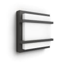 Philips - Petronia Applique LED 12W 827 1200lm IP44 25000h Anthracite