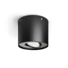 Philips - Phase Spot plafonnier LED 4,5W 827 Gradable 500lm 30000h Noir