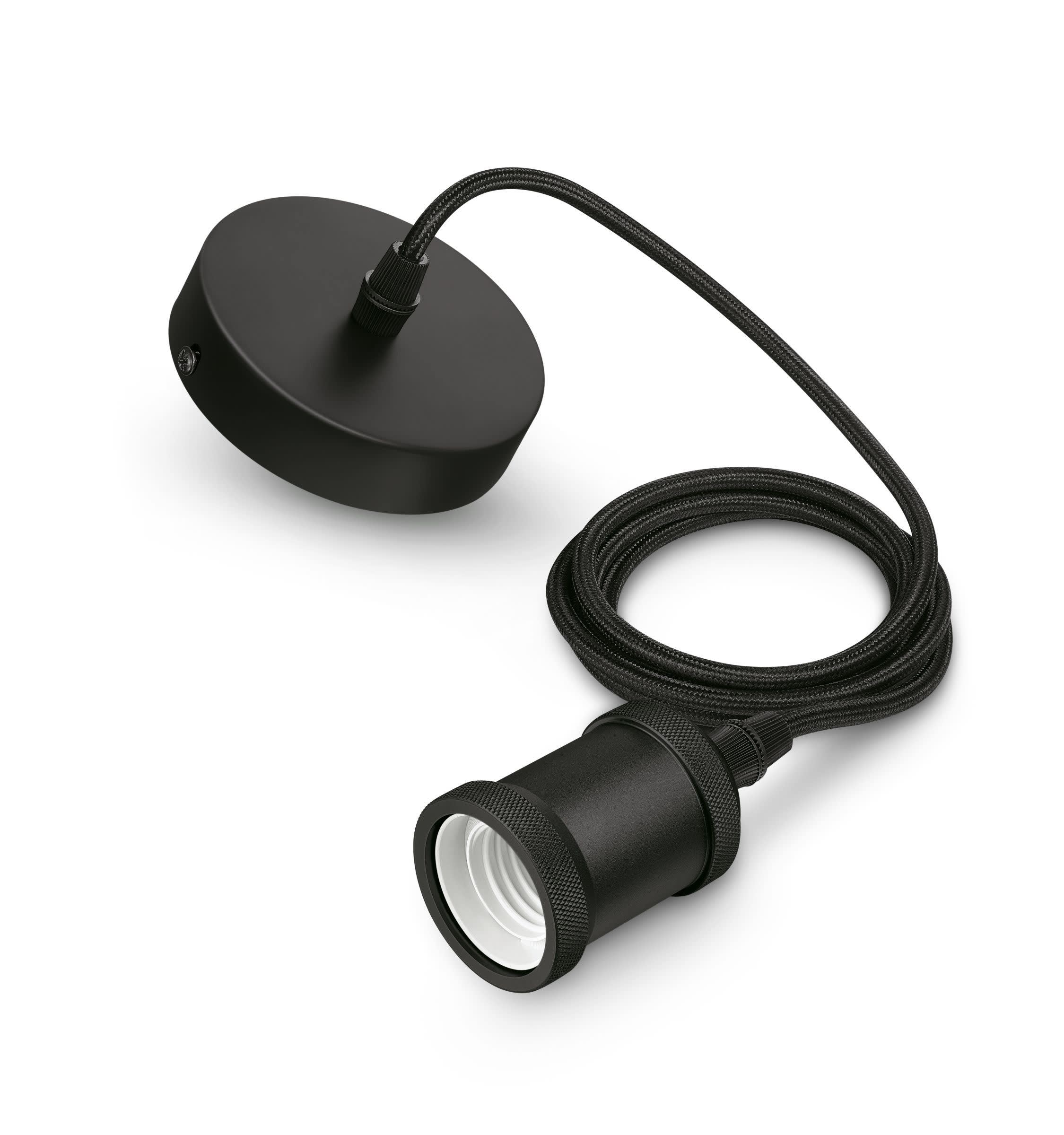 Philips - Accessoire SUSPENSION CORDE POUR E27 BLACK