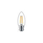 Philips - CorePro Flamme LED B22 4.3-40W 827 470lm 15000h Filament Claire