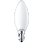 Philips - CorePro Flamme LED E14 6,5-60W 827 806lm 15000h Filament Dépolie