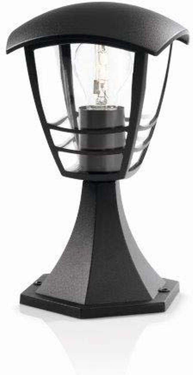 Philips - CREEK Borne retrofit max. 1x60W E27 IP44 Noir