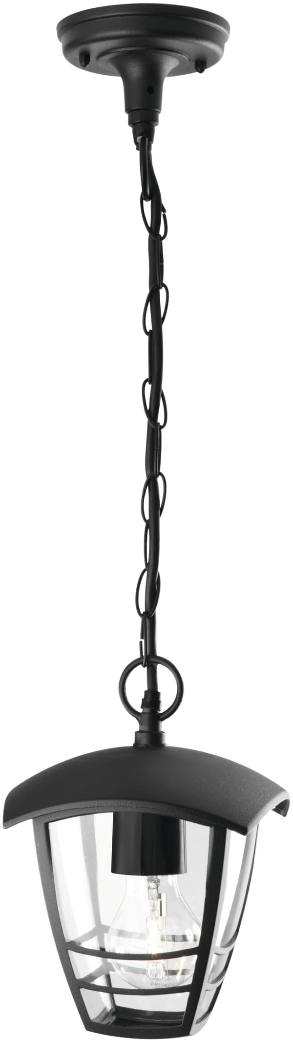 Philips - CREEK Suspension retrofit max.1x60W E27 IP44 Noir
