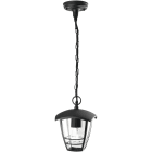 Philips - CREEK Suspension retrofit max.1x60W E27 IP44 Noir