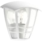 Philips - CREEK Applique retrofit max. 1x60W E27 IP44 Blanc