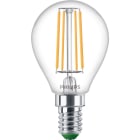 Philips - MASTER Classe A Spérique LED E14 2,3-40W 827 485lm 50 000H Filament Claire