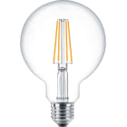 Philips - Classic Globe LED E27 7-60W 827 806lm Filament Claire