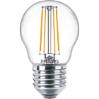 Philips - CorePro Sphérique LED E27 4,3-40W 827 470lm 15000h Filament Claire