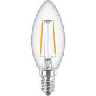 Mazda - MAZDA Flamme LED E14 4,3-40W 840 470lm 15000h Filament Claire