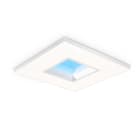 Signify - Luminaire puits de lumière NatureConnect Mini island W120L120 cadre blanc