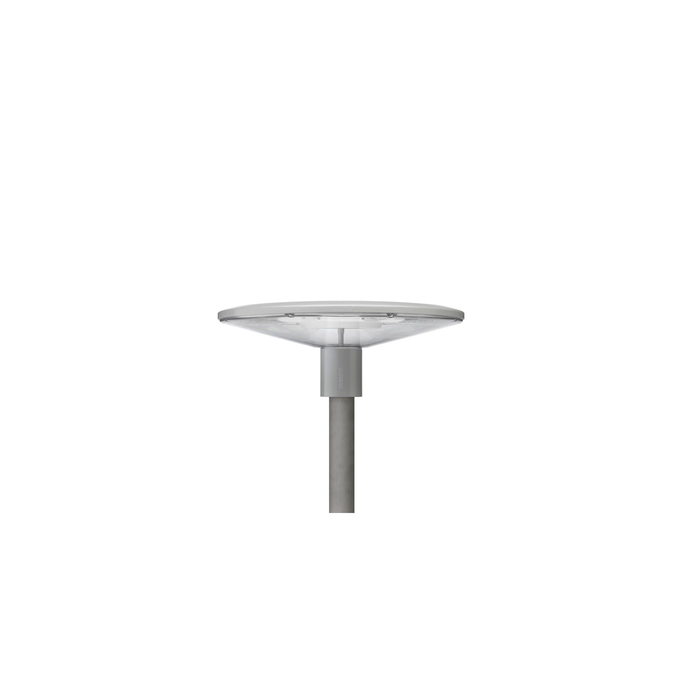 Philips - TownGuide LED Cone Plat Clair 62P  BDP100 830 DW 49,5W 7000lm IP66 IK10 100 000h