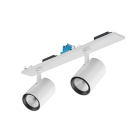 Philips - GreenSpace Evo Projecteur LED D90 Maxos Fusion ON OFF 830 Finition Blanc