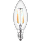 Philips - CorePro Flamme LED E14 4.3-40W 827 470lm 15000h Filament Claire