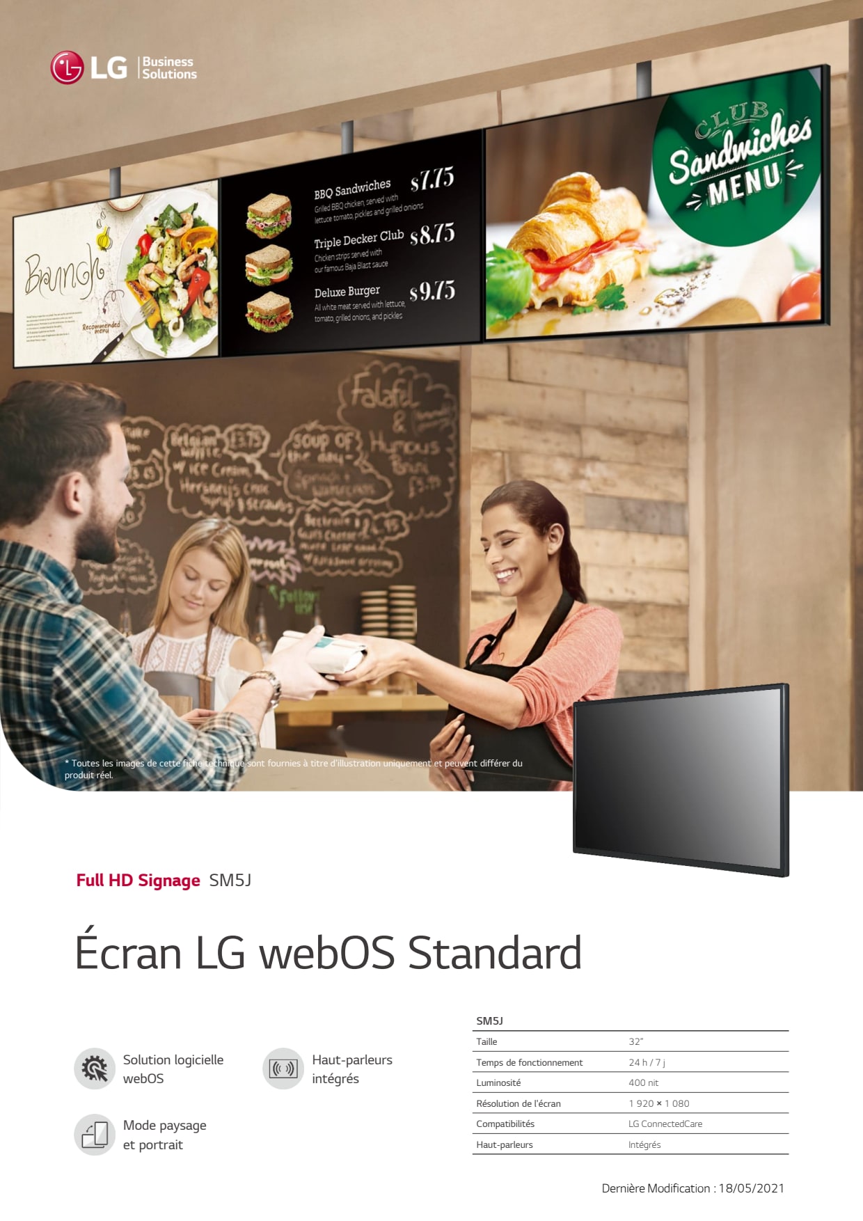 Sidev - ecran standard Full HD
