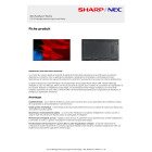 Sidev - NEC MultiSync- MA431 LCD