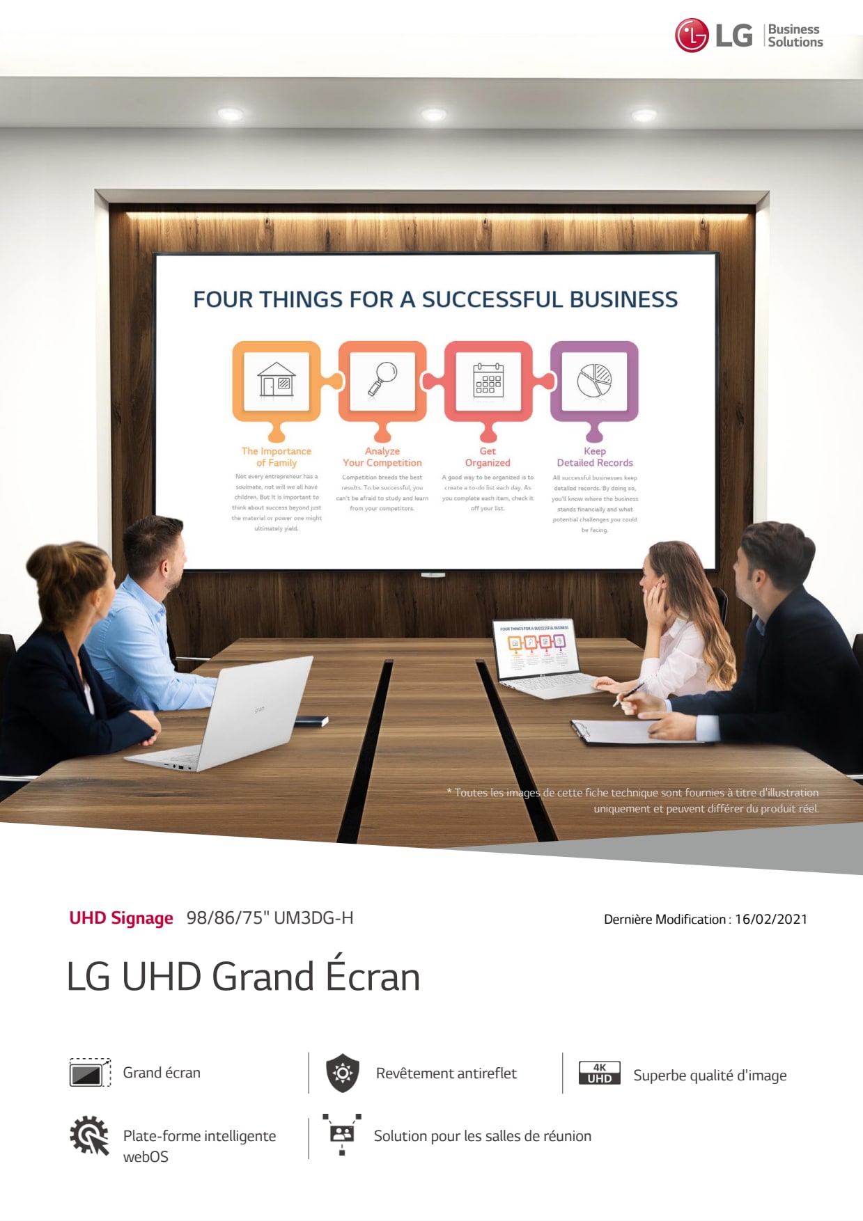 Sidev - Affichage sur grand ecr