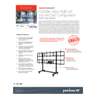 Sidev - Support mur d'image mobil